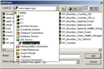 Add WMS image service into ArcMap